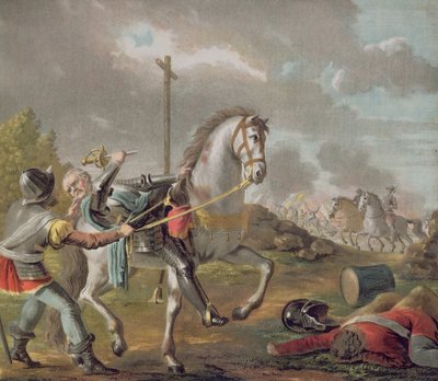 The Battle of St. Denis in 1567, 1788 by Antoine Louis Francois Sergent Marceau